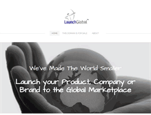 Tablet Screenshot of launchglobal.com